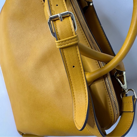 Steve Madden mustard-yellow Bdelta satchel nwt - Picture 14 of 16